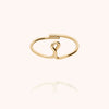 14k yellow gold filled - I 11