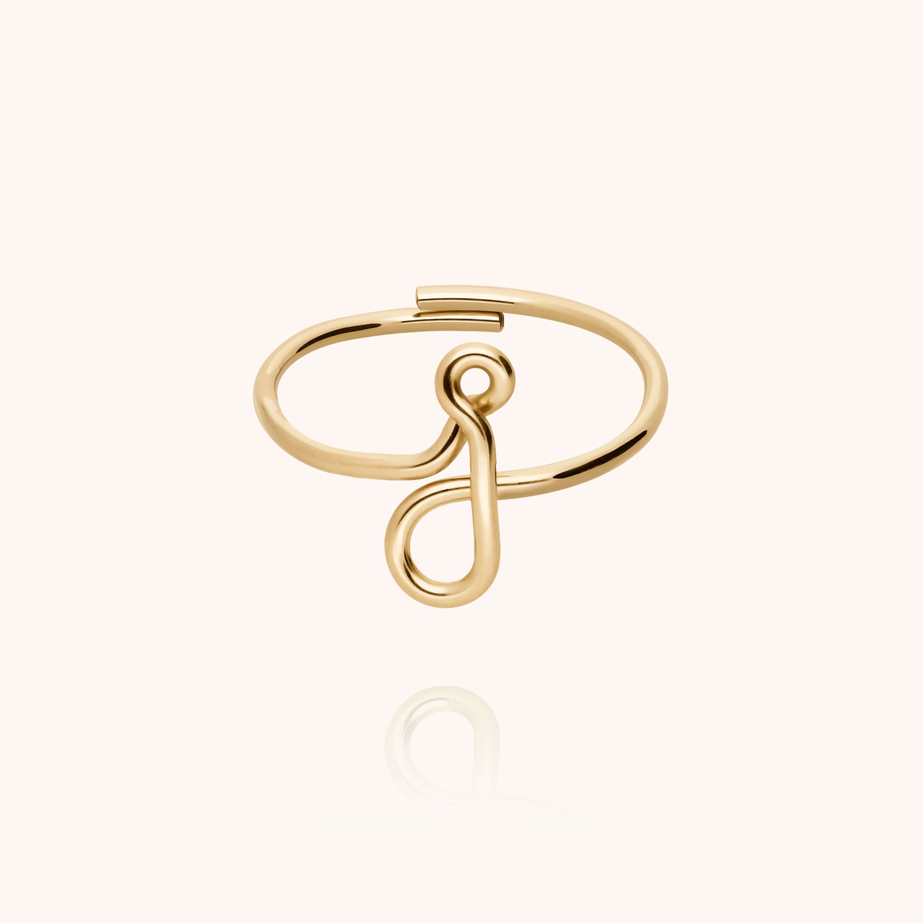 Bague affirmé gold filled 14k fiançailles Atelier Paulin