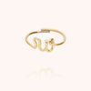 14k yellow gold filled - W 25