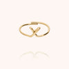 14k yellow gold filled - X 26