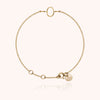 18k yellow gold - O 33