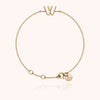 18k yellow gold - W 49