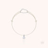 18k white gold - natural 8