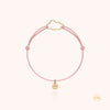 18k yellow gold - light pink 3