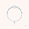 18k white gold - light blue 15