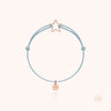 18k rose gold - light blue 10
