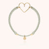 14k yellow gold filled - light green 7