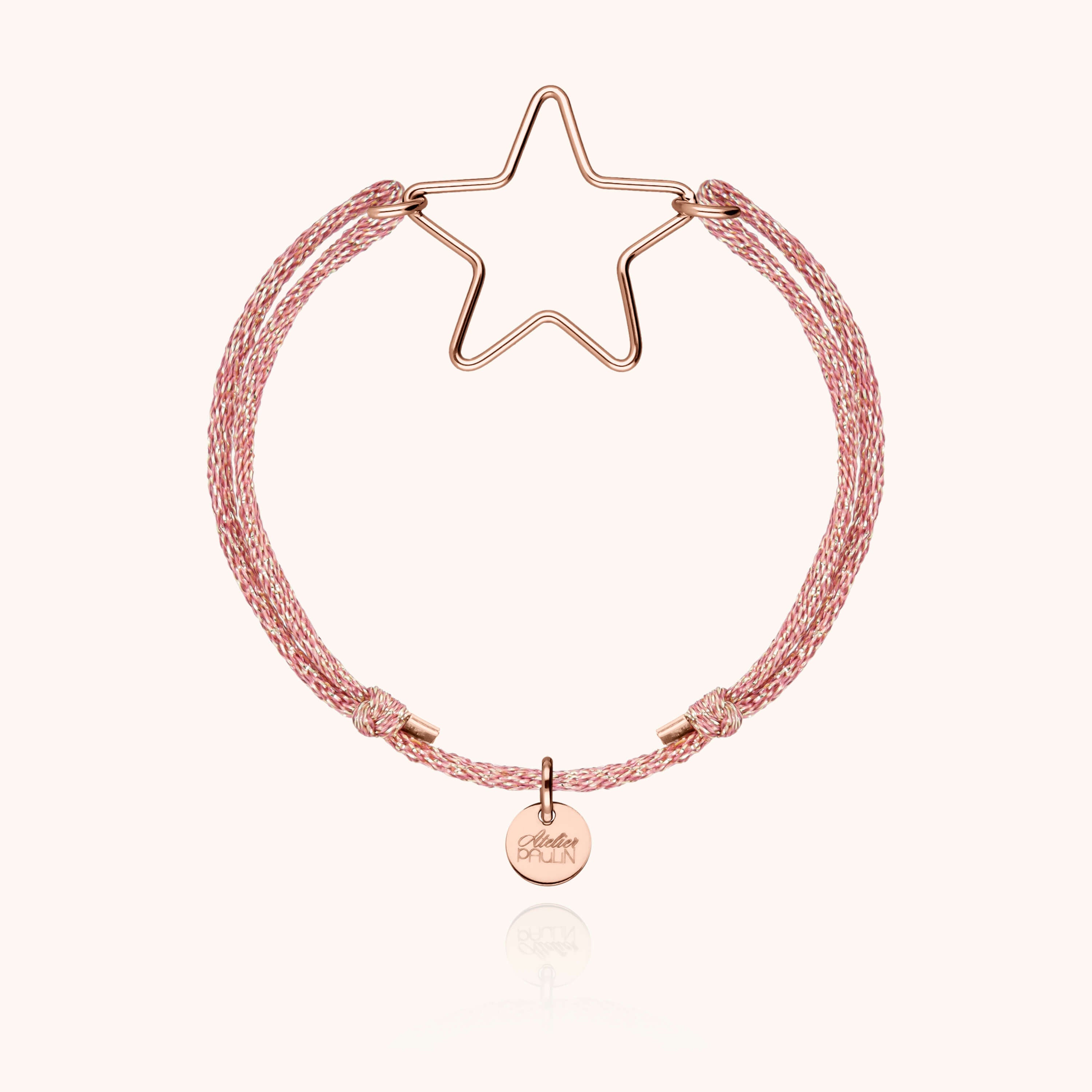 gold filled 14 carats rose - rose bubblegum