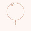 14k rose gold filled - cross 6