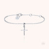18k white gold - cross 11