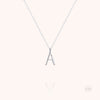 18k white gold - A 3