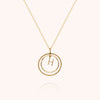 18k yellow gold - H 12