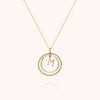 18k yellow gold - M 17