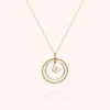 18k yellow gold - W 27