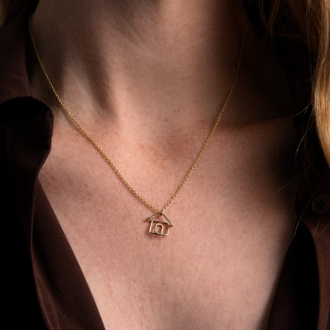 alternate image of Tiny House Charms Necklace
