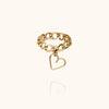 Islamorada Lucky Ring - heart 1
