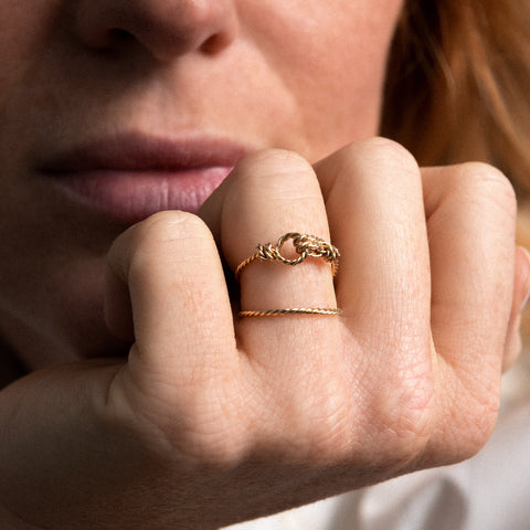 alternate image of Attache moi Encore Ring - 14k yellow gold filled