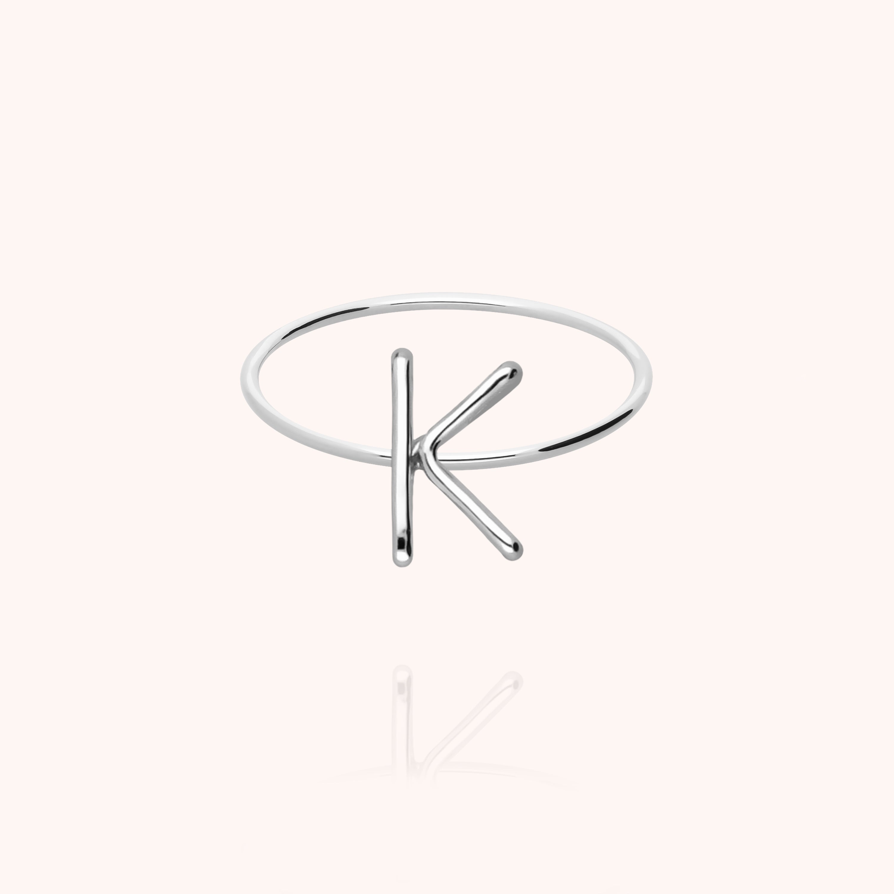 Bague Capitale Initiale — bijou artisanal bague livraison express