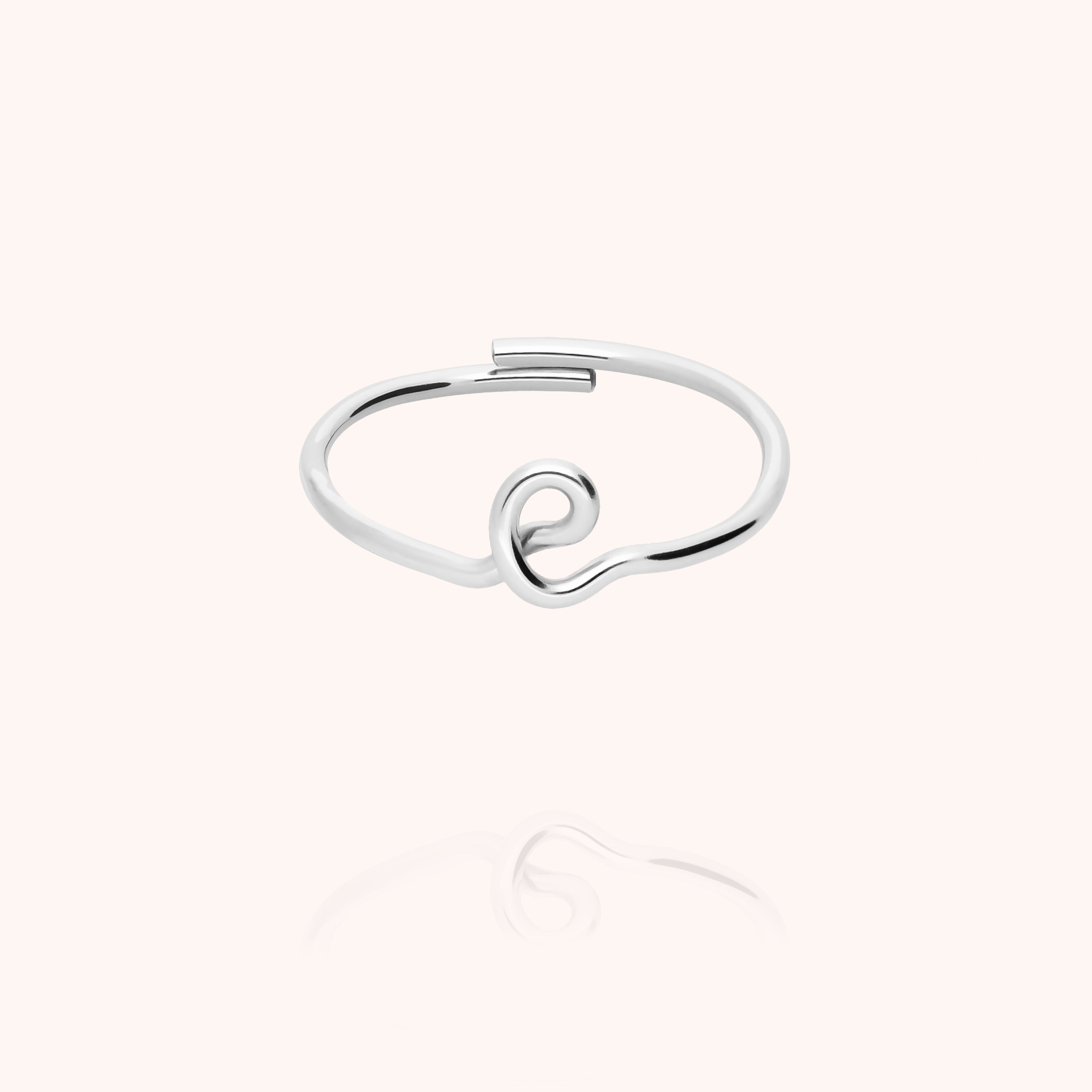 Bague affirmé argent 925 fiançailles Atelier Paulin bijou