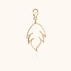 Leaf Big Locket Charms 1