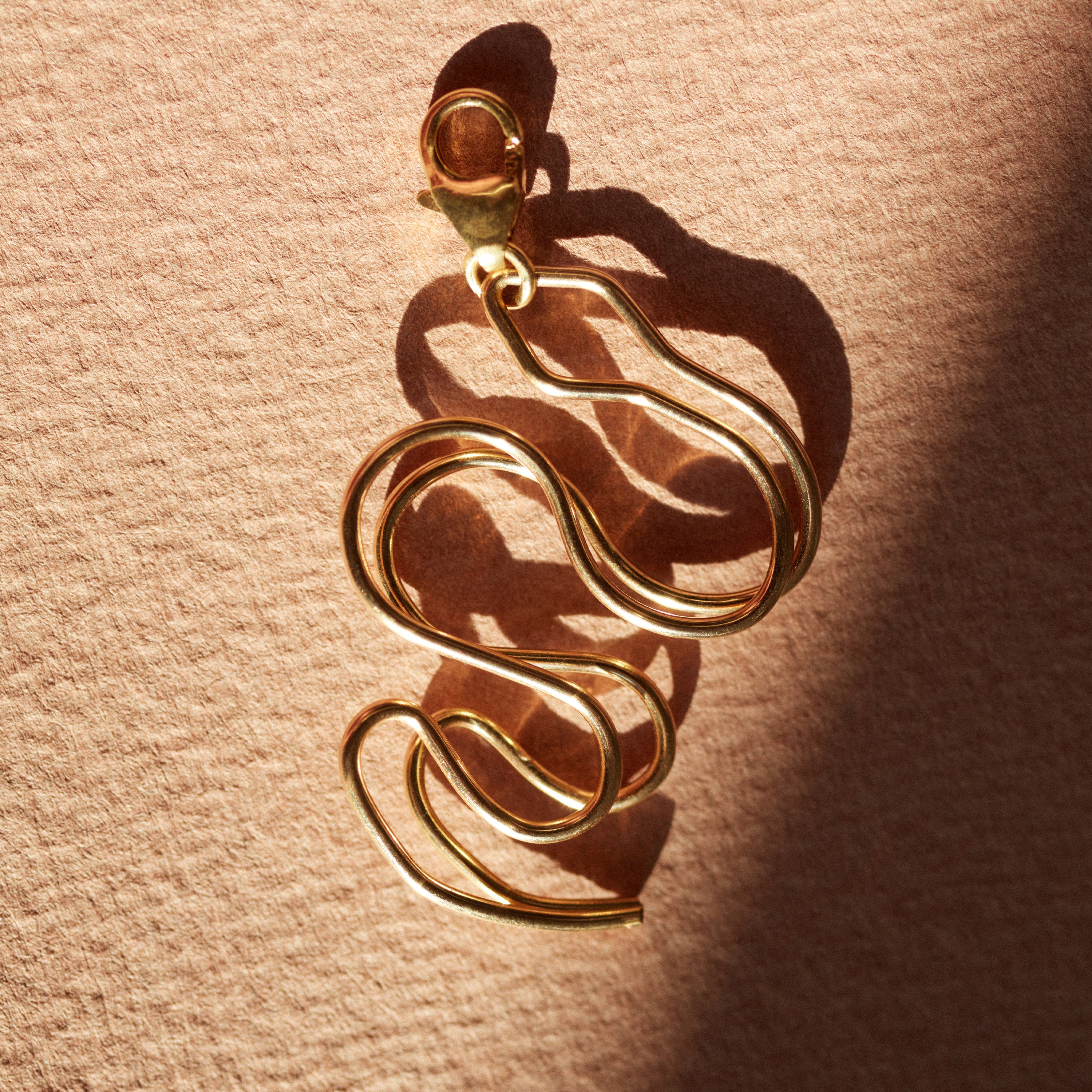 Big Locket Charms Snake