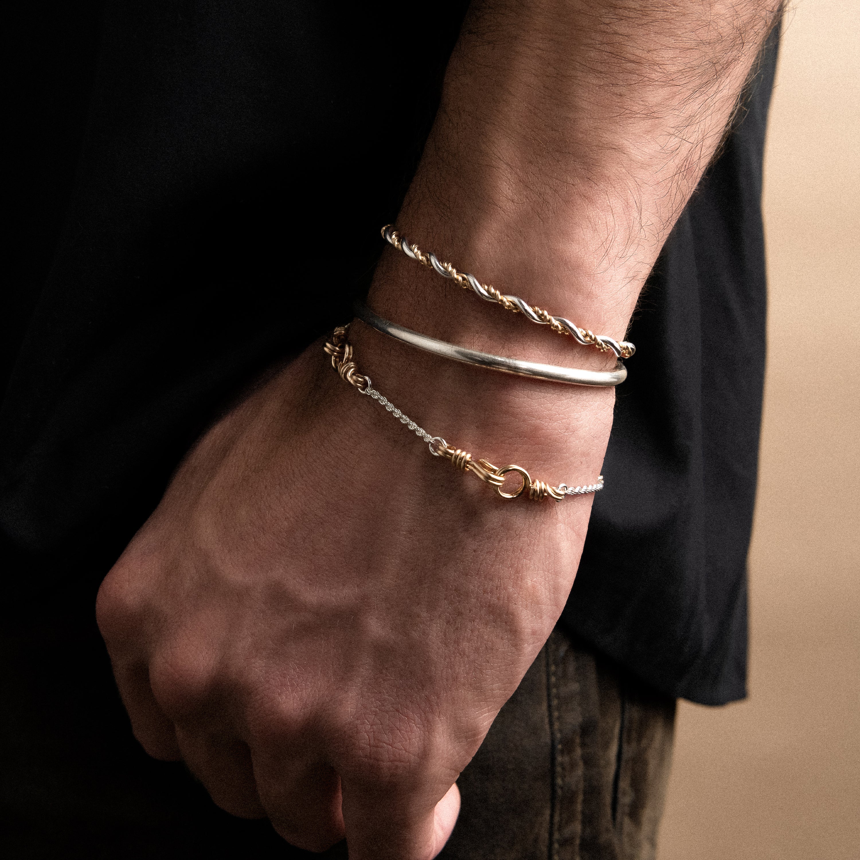 Bracelet O Cube - argent