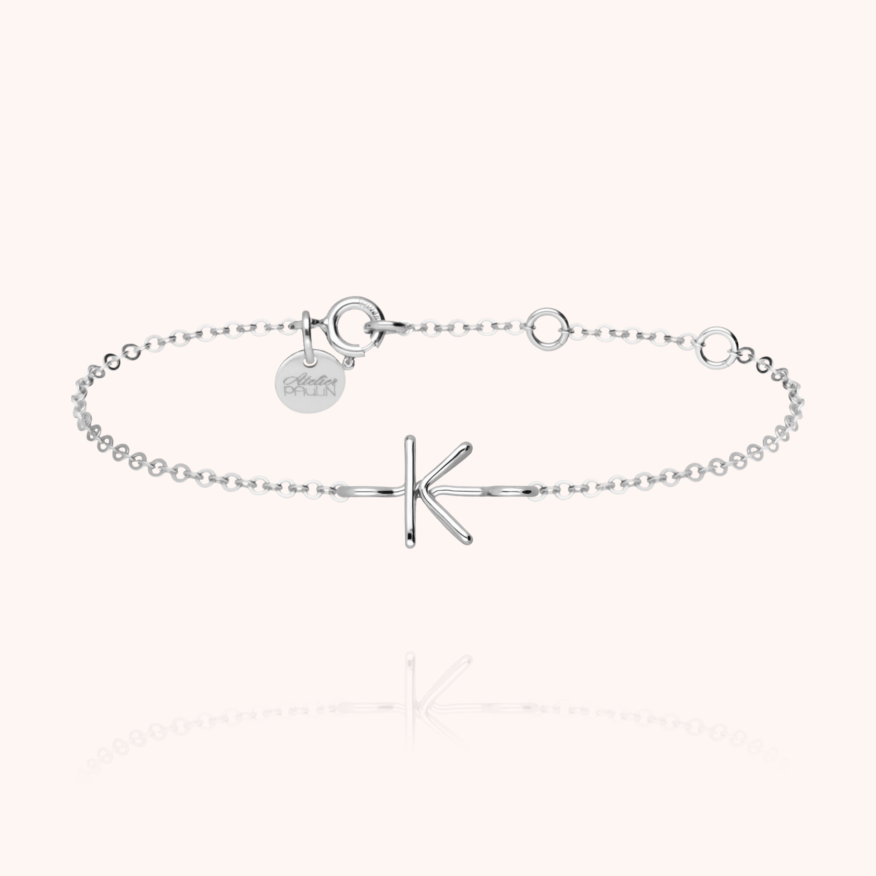 Bracelet Chaîne Initiale — bijou artisanal bracelet livraison express