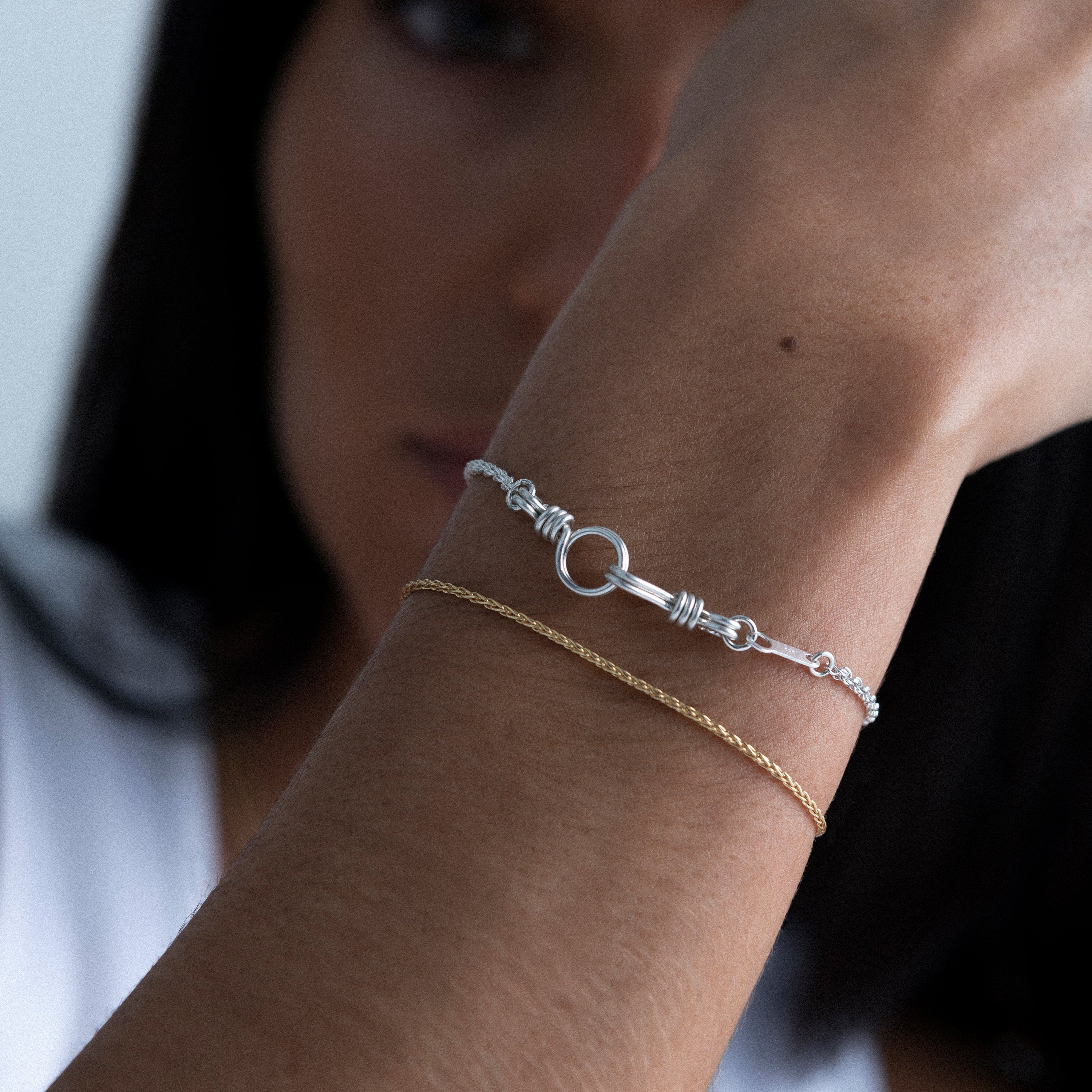 Bracelet Chaîne Rope Attache moi — cadeau idéal personnalisable