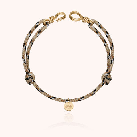 alternate image of Attache-moi Knot Cord Bracelet - 14k yellow gold filled