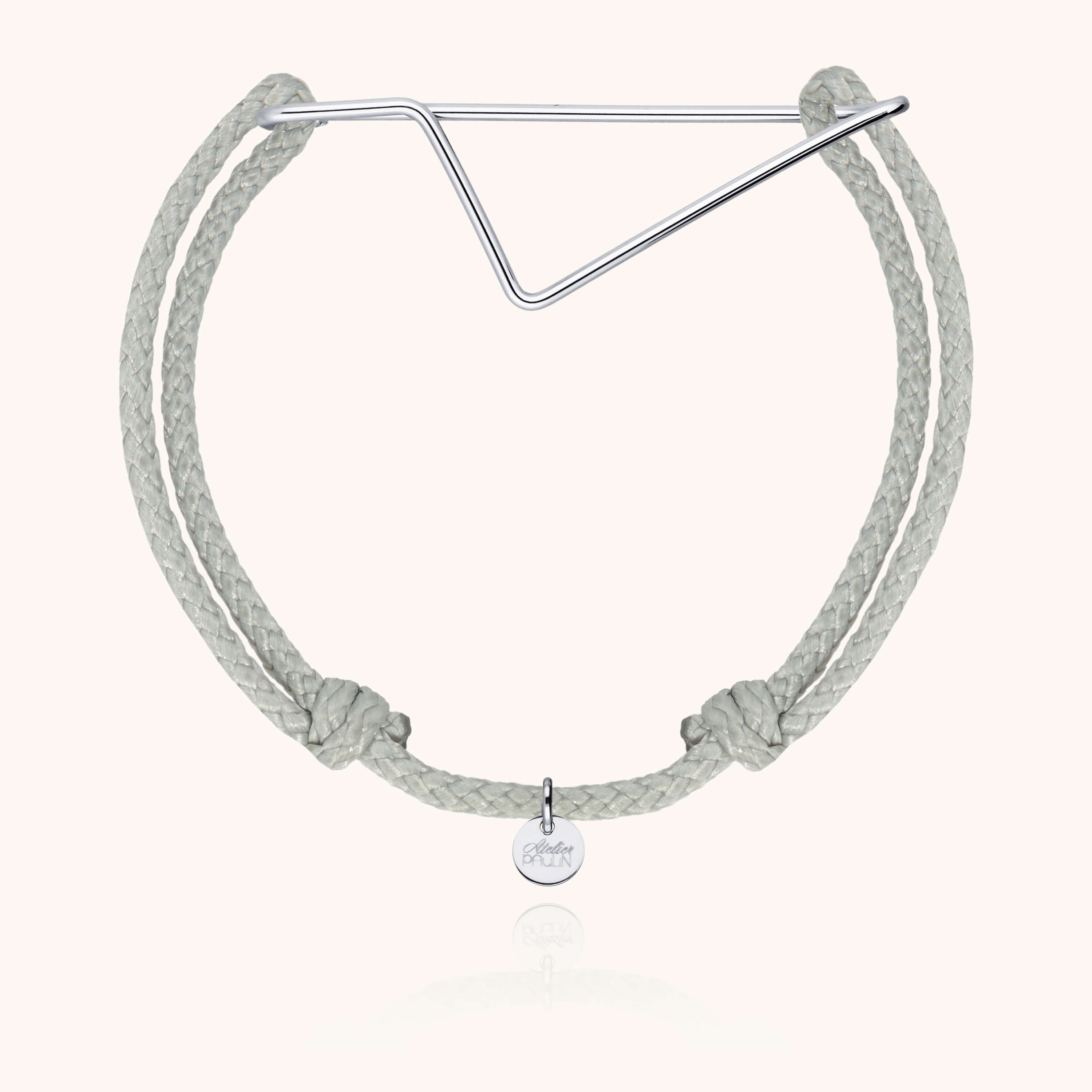 Cord Bracelet Corsica - silver