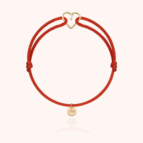 18k yellow gold - coral