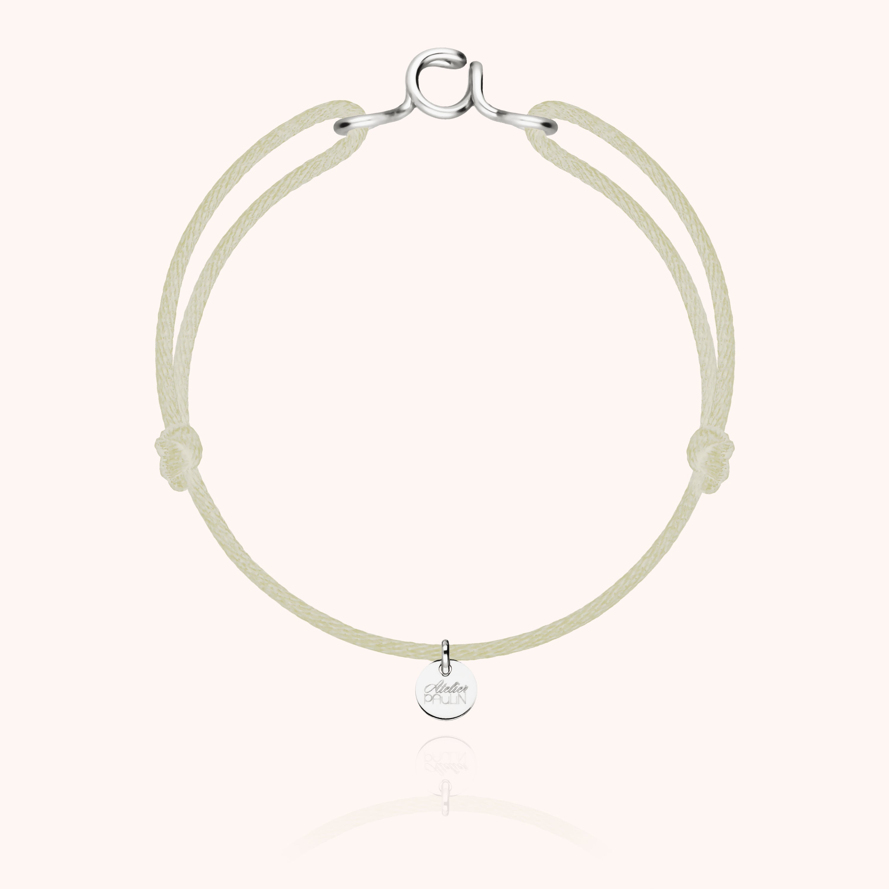 Bracelet Cordon Original Initiale — bijou artisanal bracelet livraison express