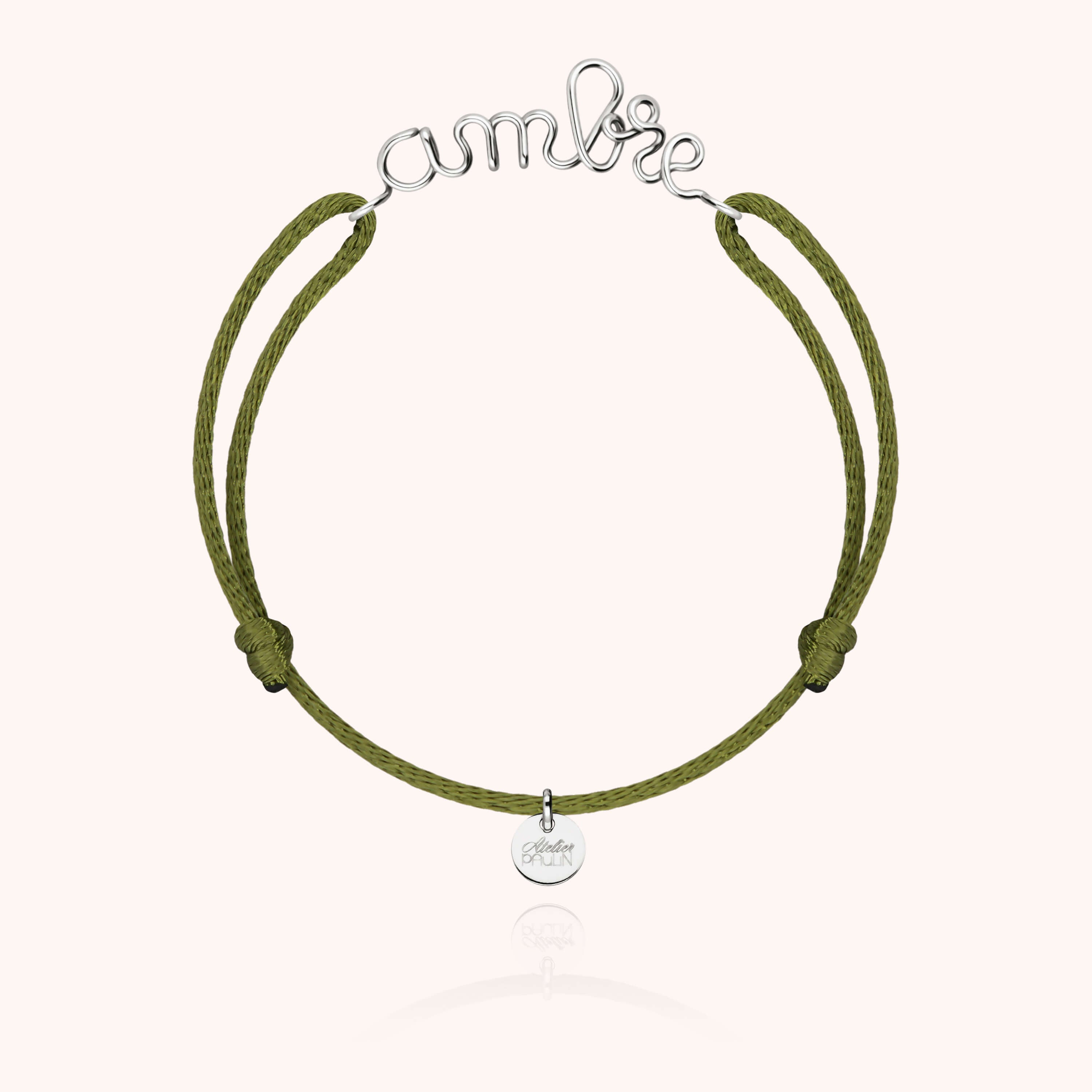 Bracelet Cordon Original Personnalisé personnalisable — idée cadeau bijou personnalisé