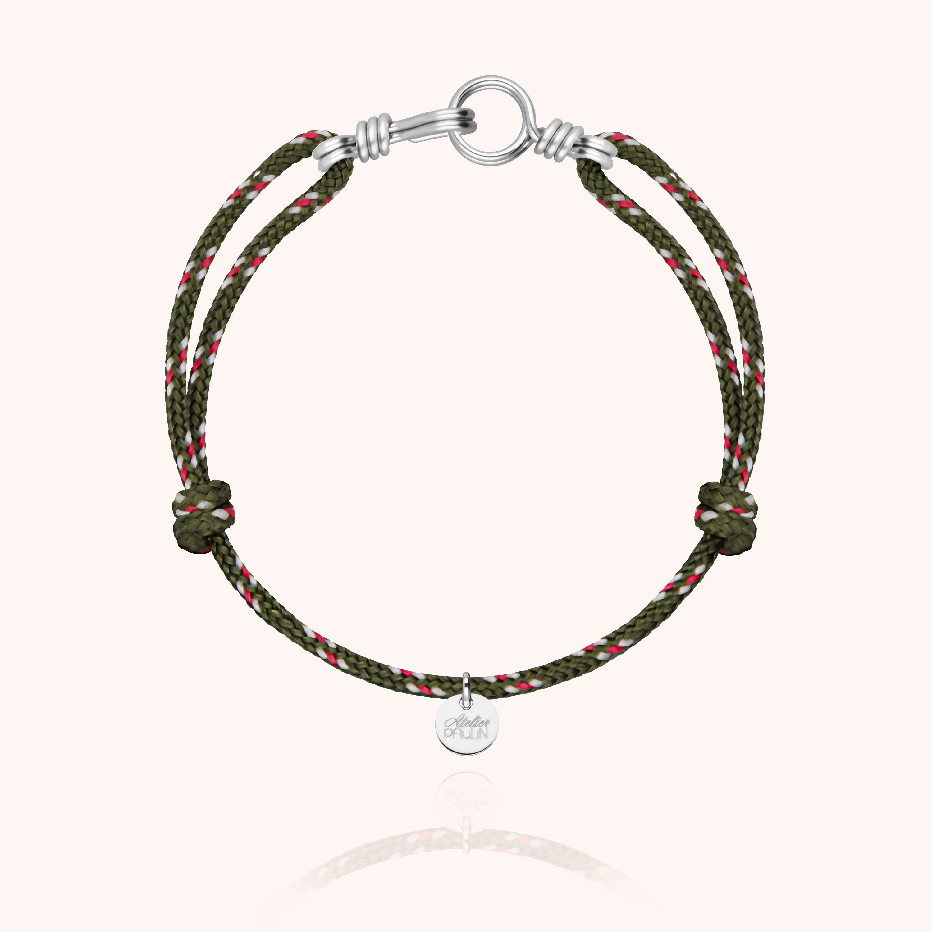 Bracelet Cordon Knot Attache moi en argent sterling 925 — qualité artisanale garantie