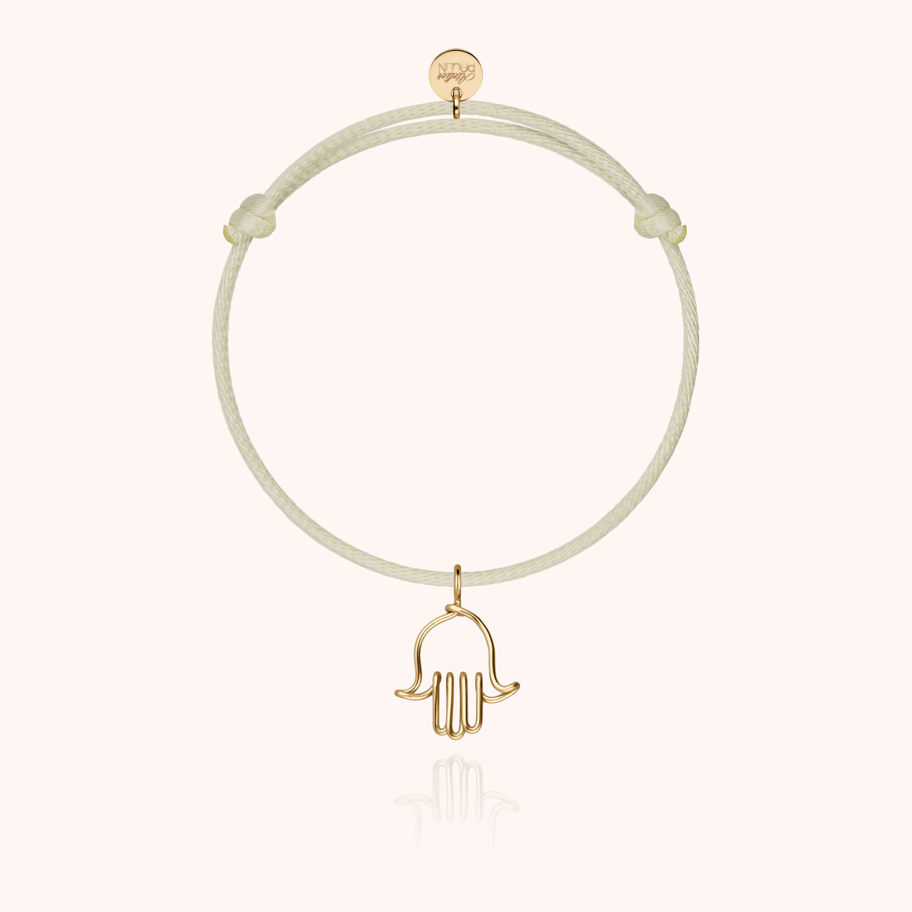 Bracelet cordon élégant homme gold filled 14k anniversaire homme Atelier Paulin - or jaune laminé