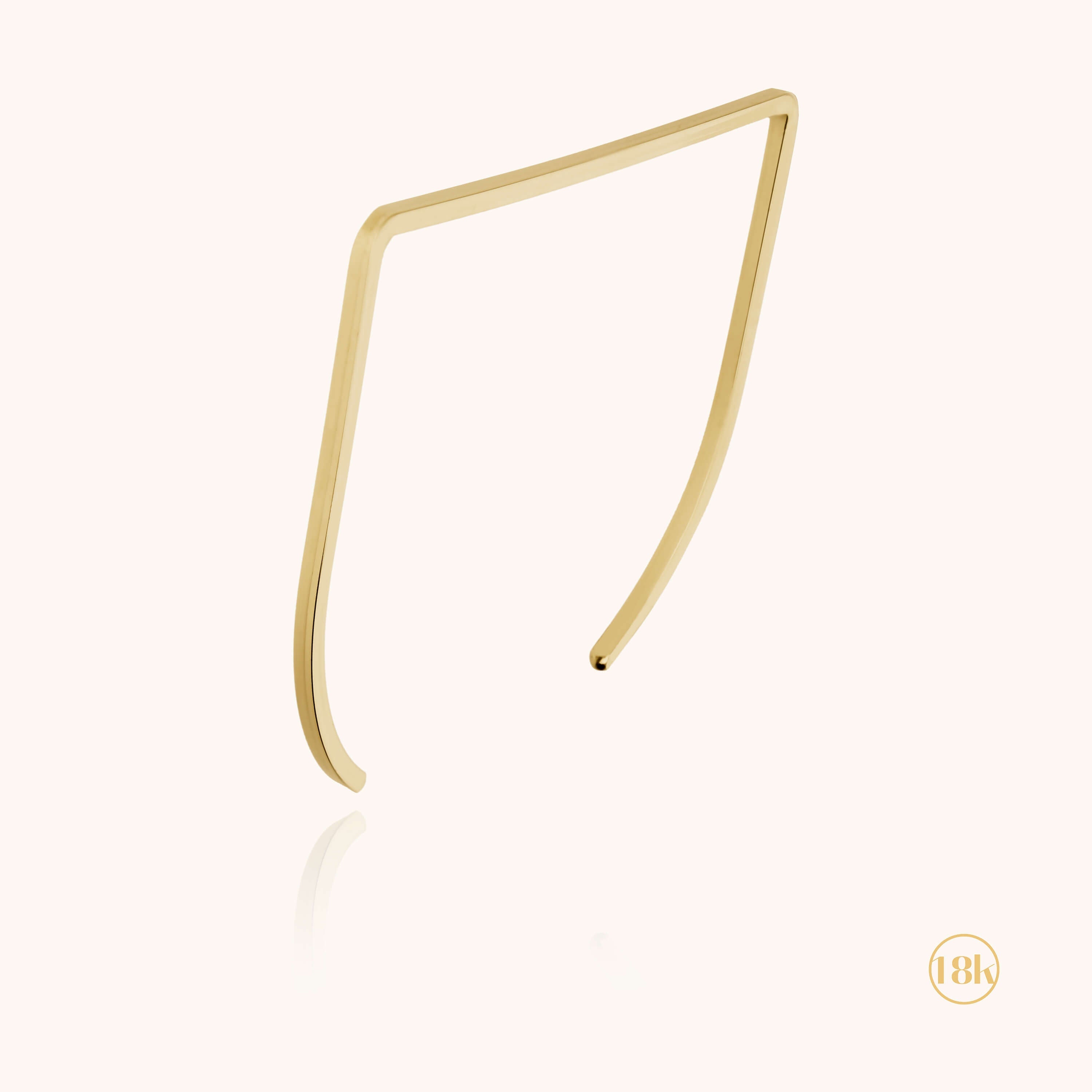 Bracelet Pi Squared Pure - vermeil — façonné à la main à Paris