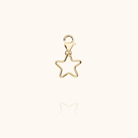 Small Locket Lucky Charms - mini Star