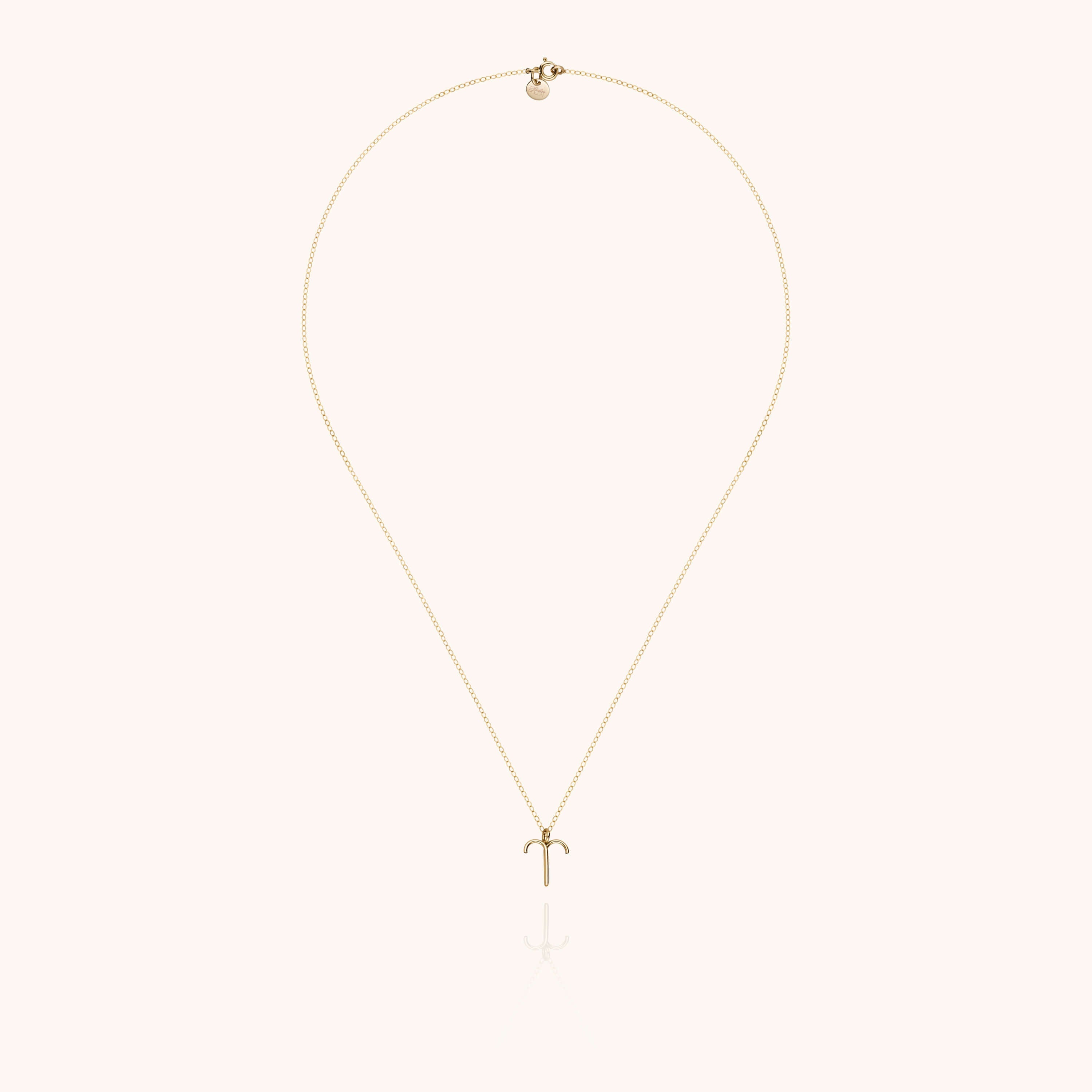 Collier Astro Bélier porté au cou — livraison soigneuse garantie