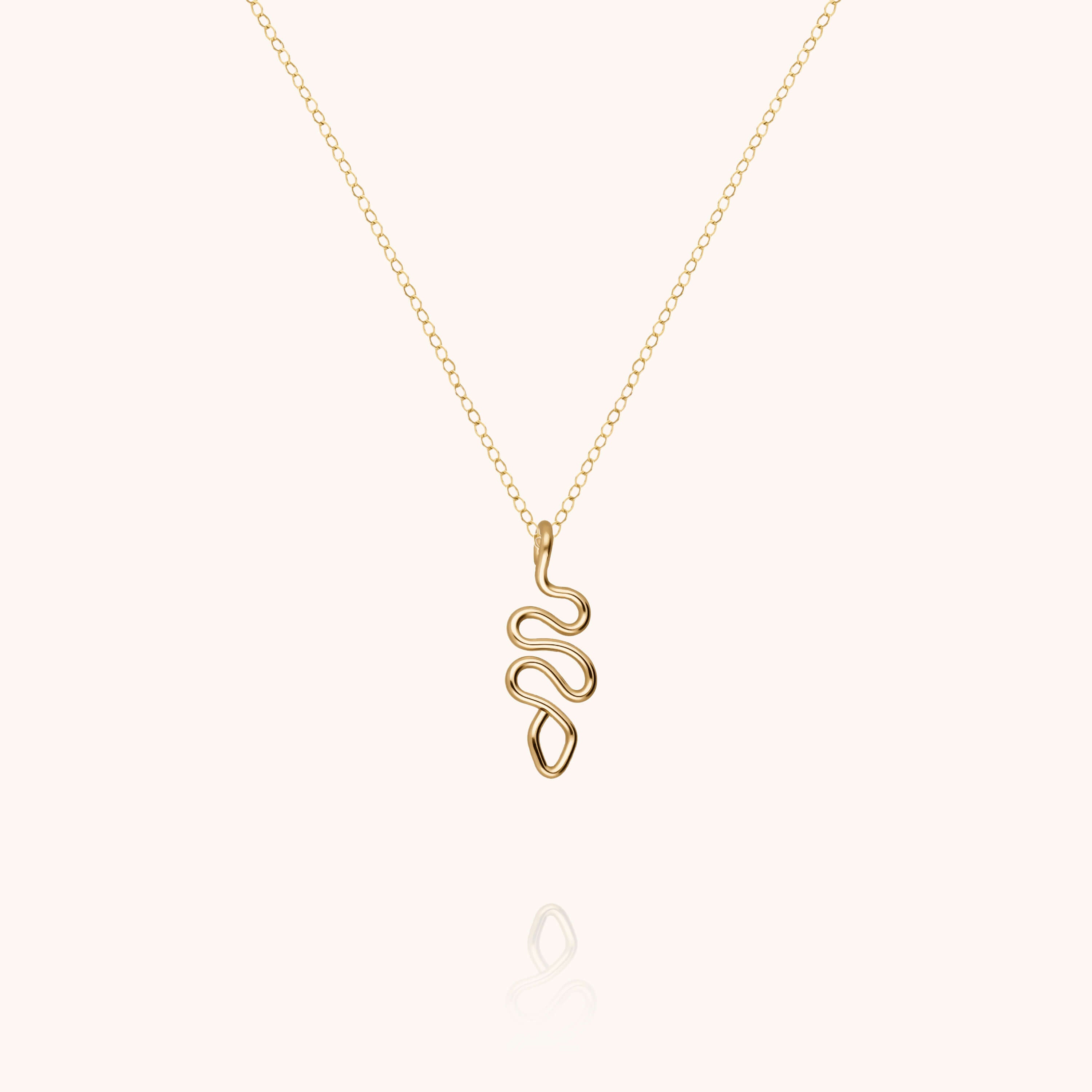 Collier Charms Snake — façonné à la main à Paris