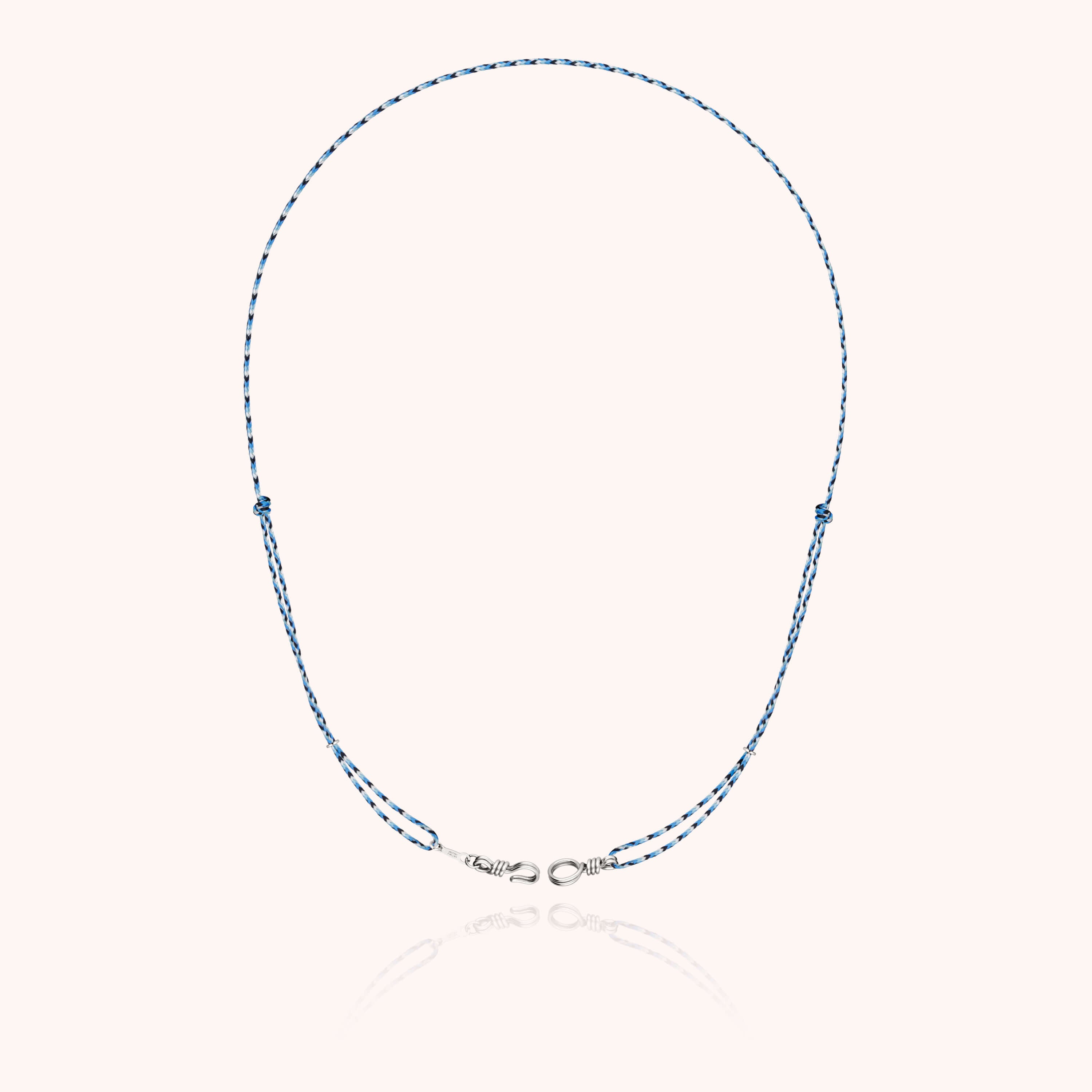 argent sterling - bleu