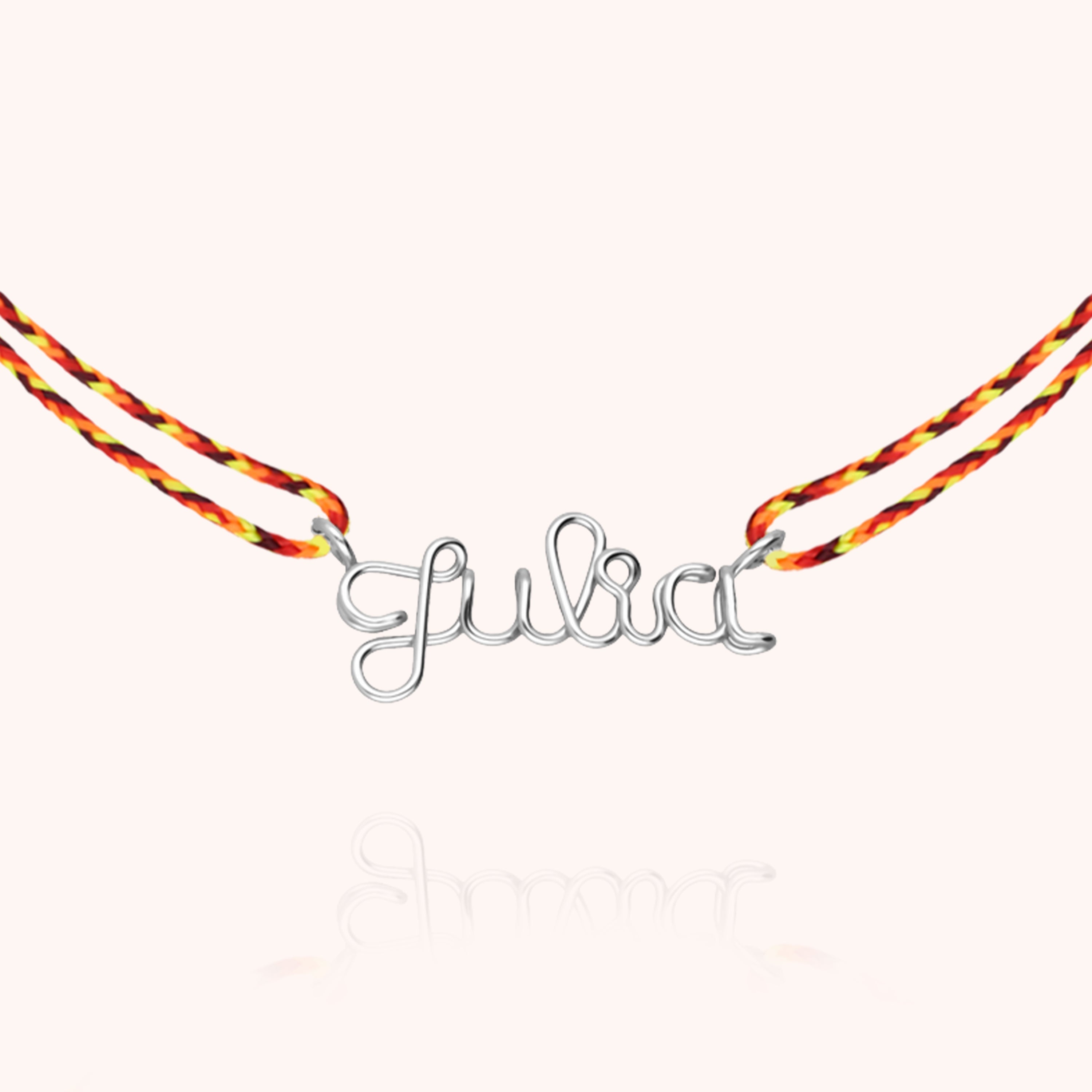 Collier Cordon Slim Knot Personnalisé personnalisable — cadeau de luxe artisanal