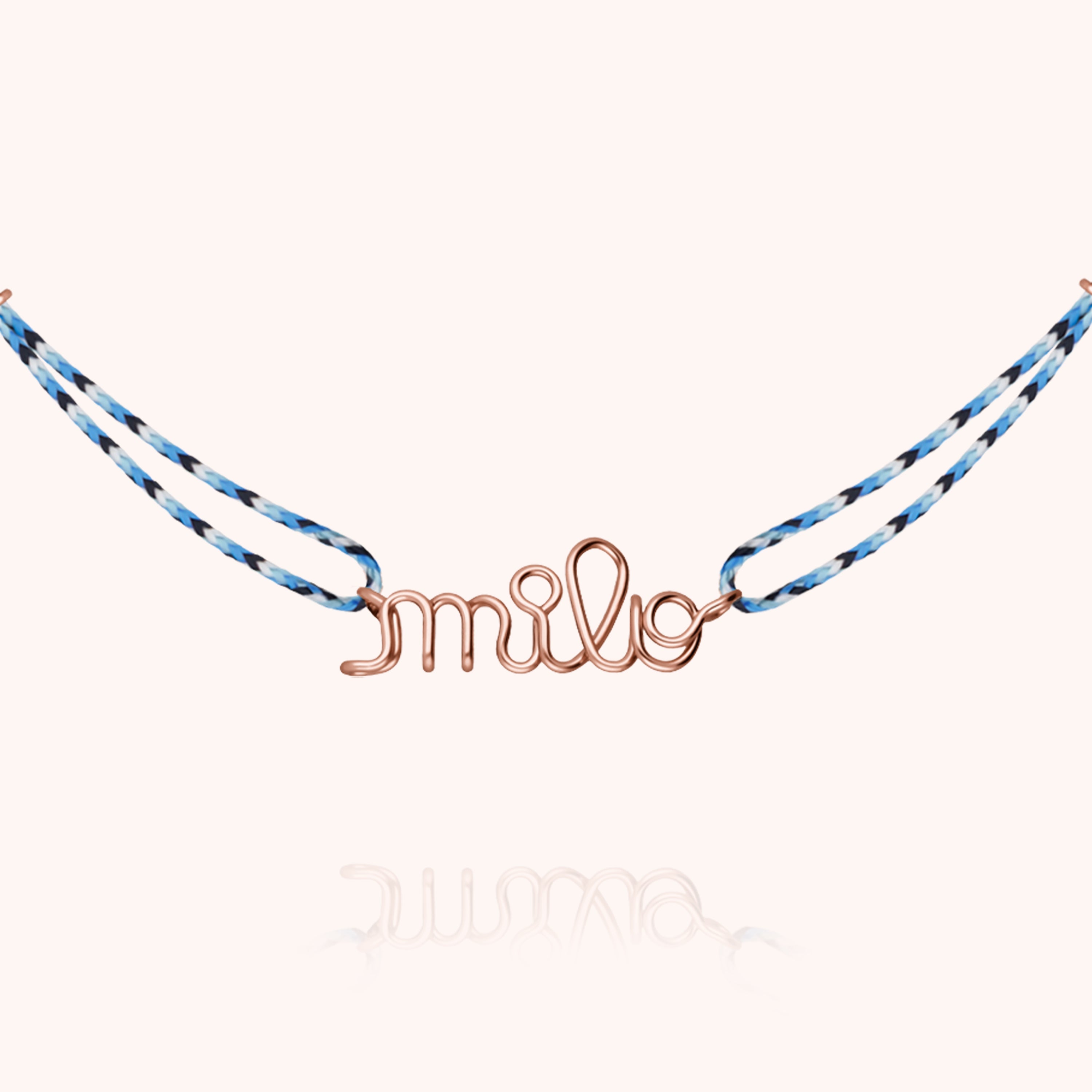 Collier Cordon Slim Knot Personnalisé — bijou artisanal collier livraison express