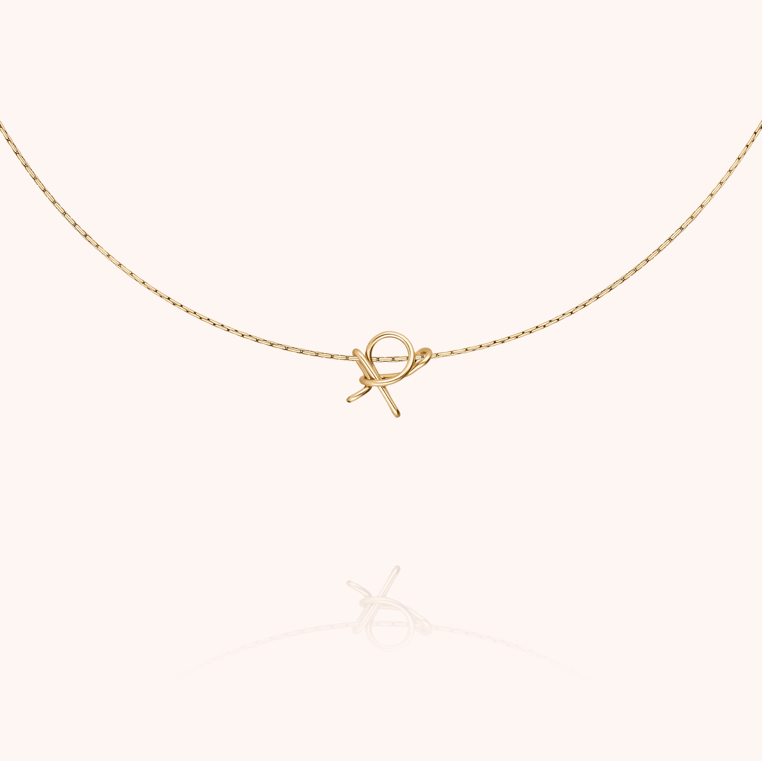 Collier Original Initiale — bijou artisanal collier livraison express