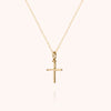 14k yellow gold filled - cross 1