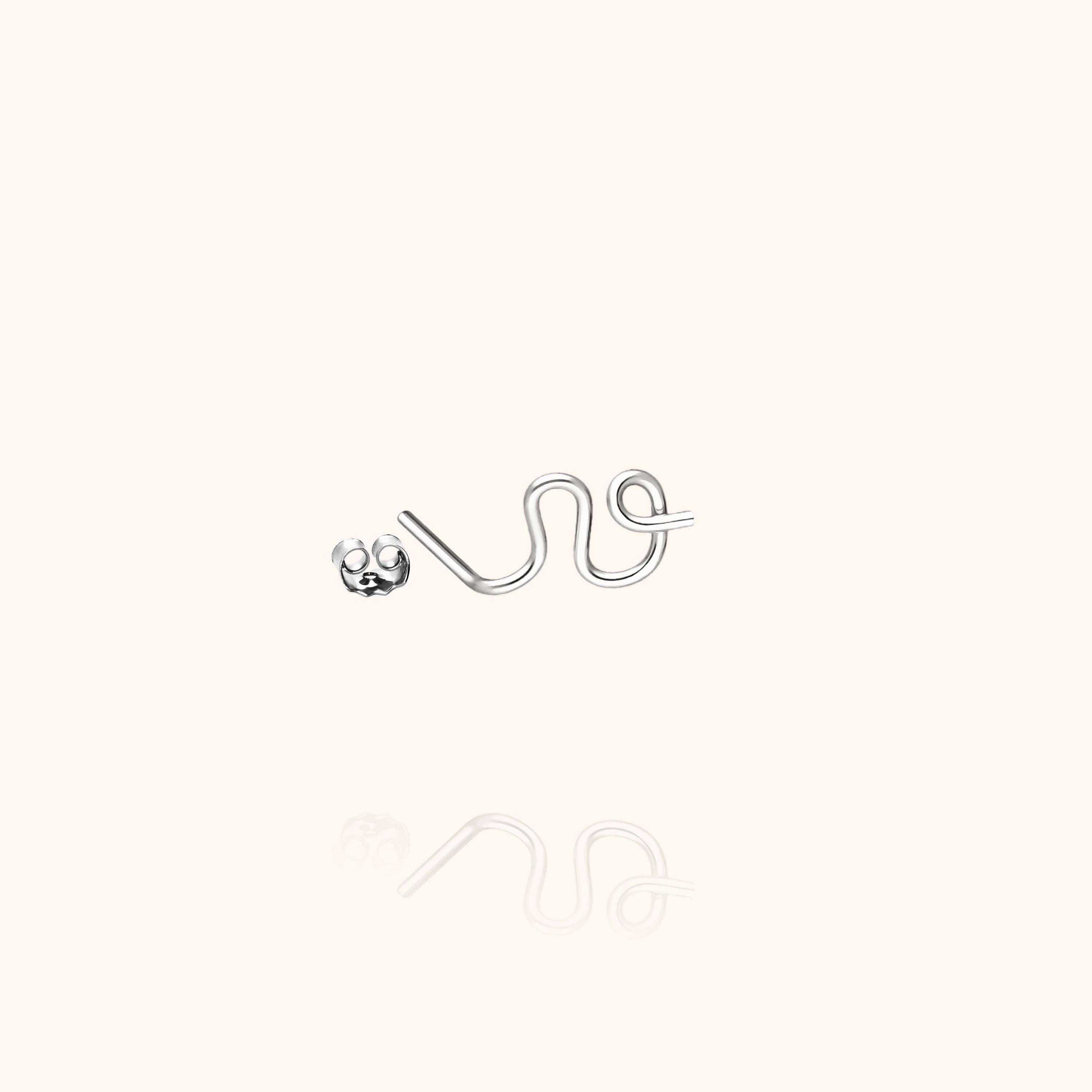 Puce d'Oreille Originale Initiale — cadeau de luxe fait main Paris