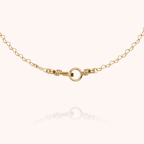 alternate image of Attache-moi Heart Chain Necklace