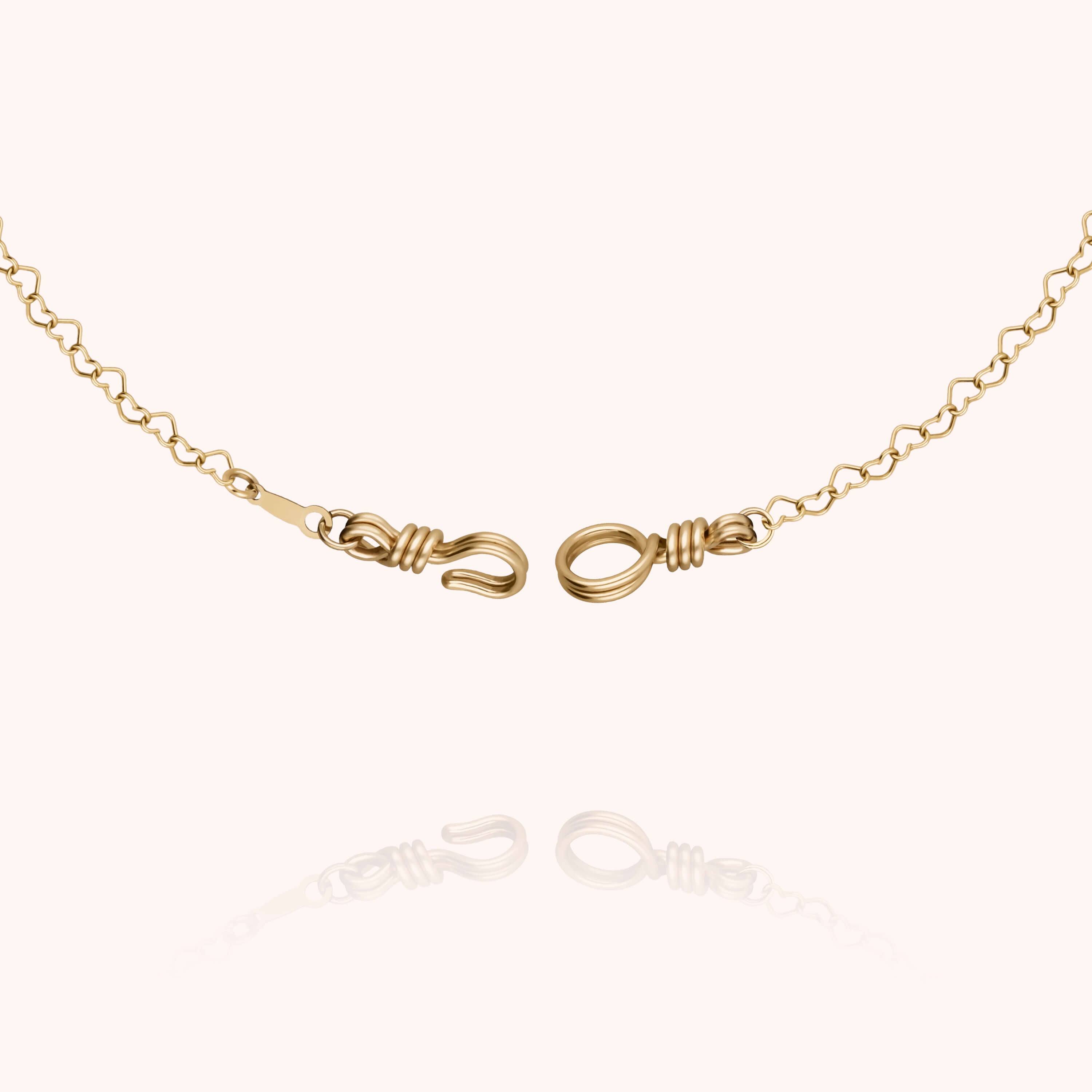 Collier Ras de Cou Cœur Attache moi — qualité artisanale garantie