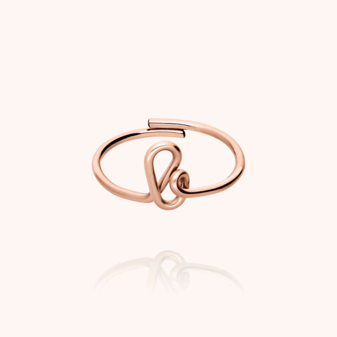 14k rose gold filled - B