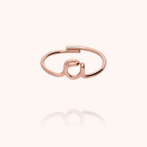 14k rose gold filled - A
