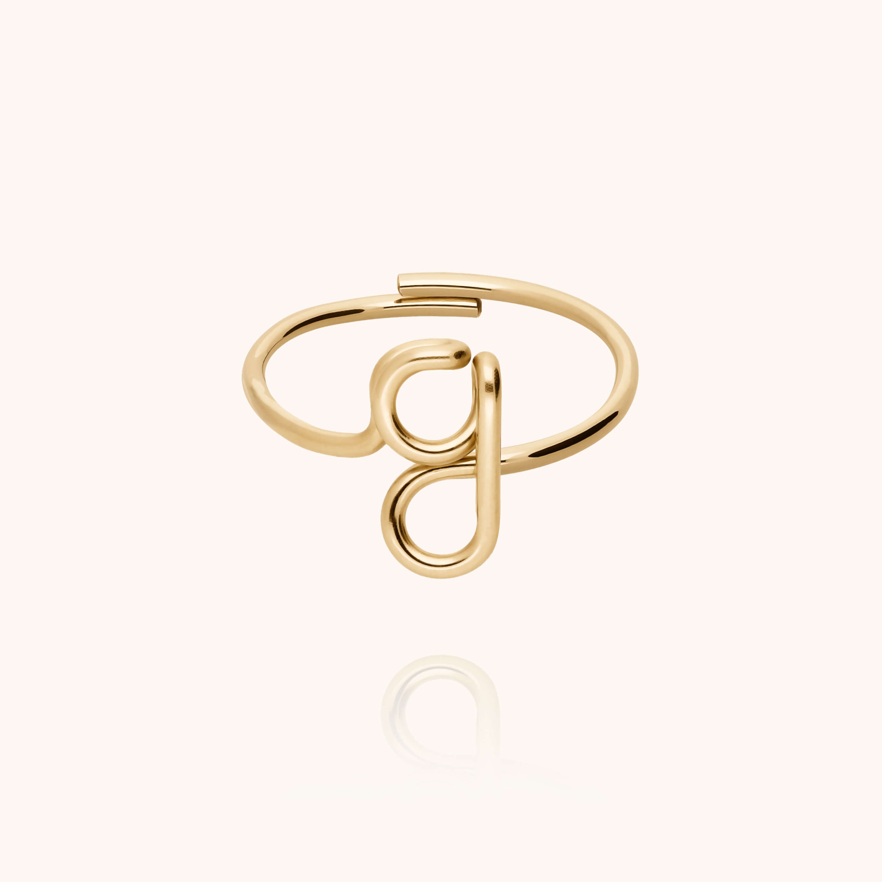 Bague unique gold filled 14k bijou premium Atelier Paulin